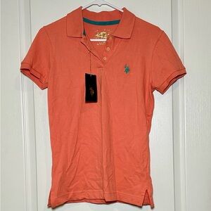 NWT—Ralph Lauren Coral Polo Shirt